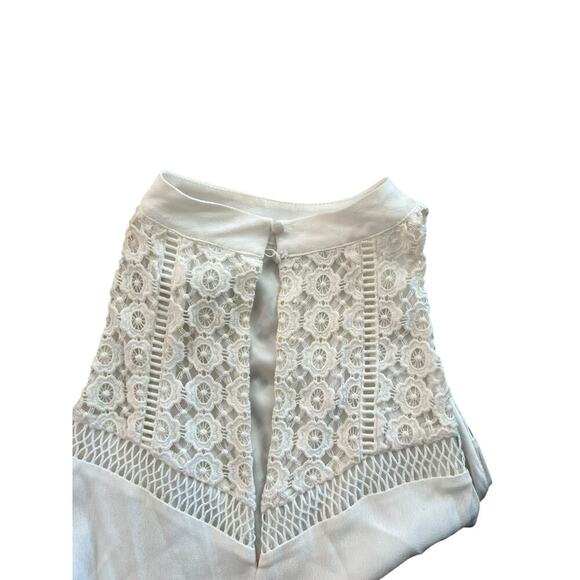 Lovers + Friends Women's Ivory Star Chaser Sleeveless Mini Dress Size Small - Picture 8 of 9